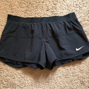 Nike shorts with built in spandex